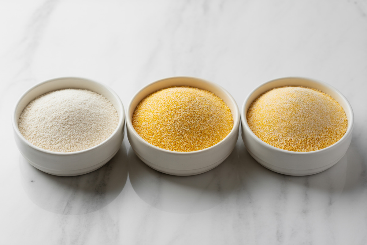 Cornmeal Types: White, Yellow & Self-Rising