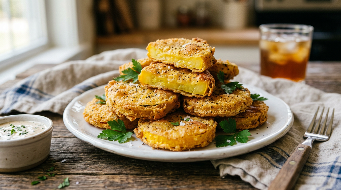 Buttermilk Fried Squash