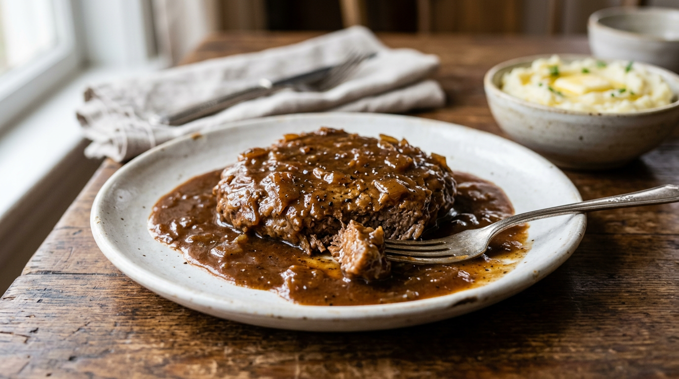 Country Style Steak with Gravy