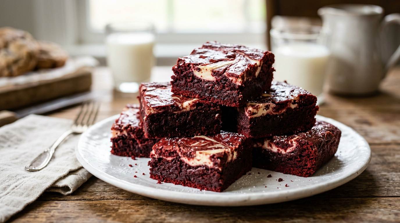 Red Velvet Brownies