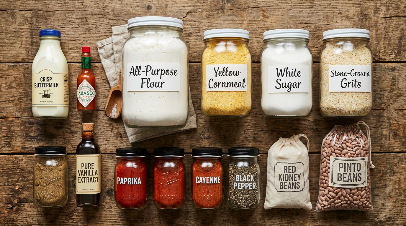 Stock Your Southern Pantry: The Essential Ingredients Every Southern Cook Needs