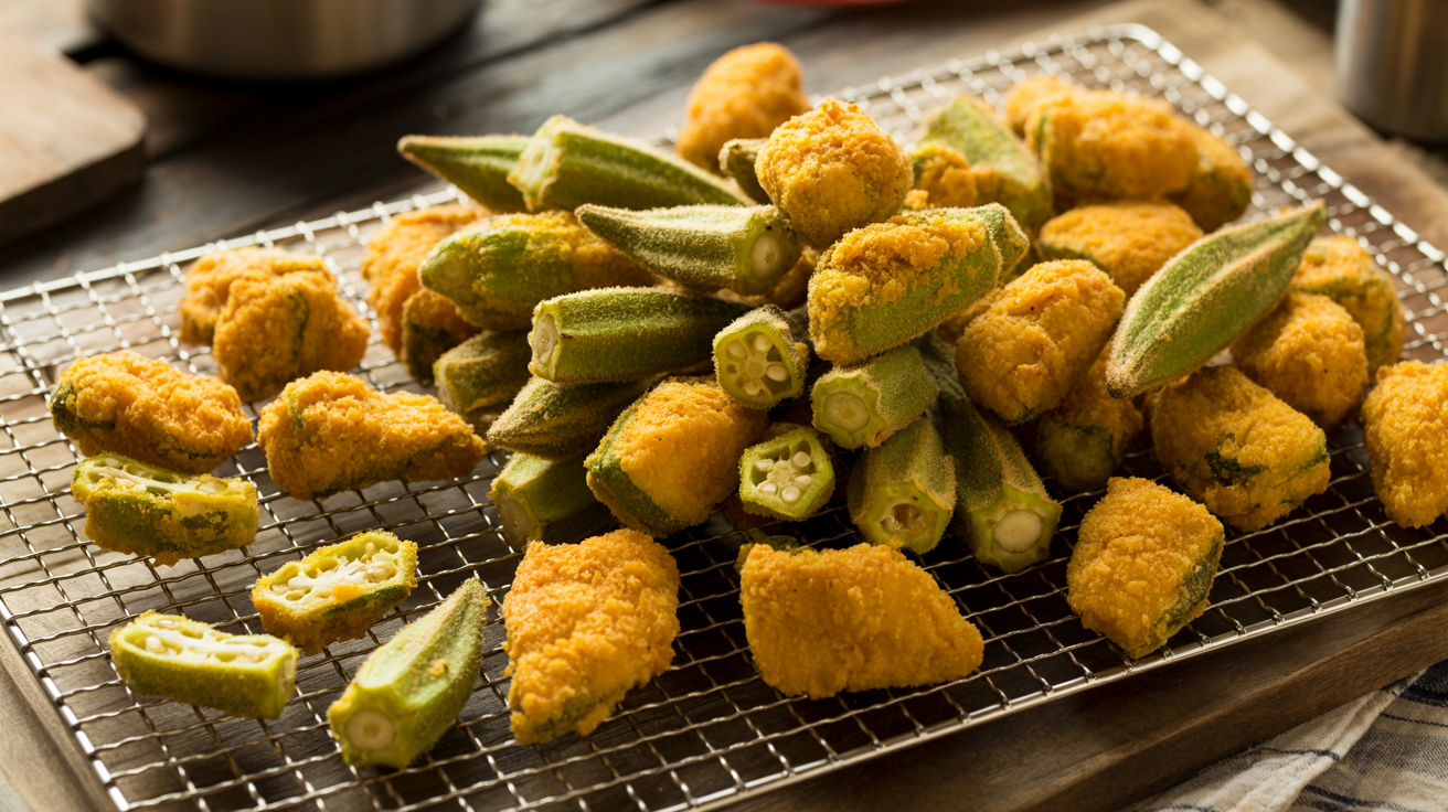 Achieving the Perfect Fried Okra Crunch